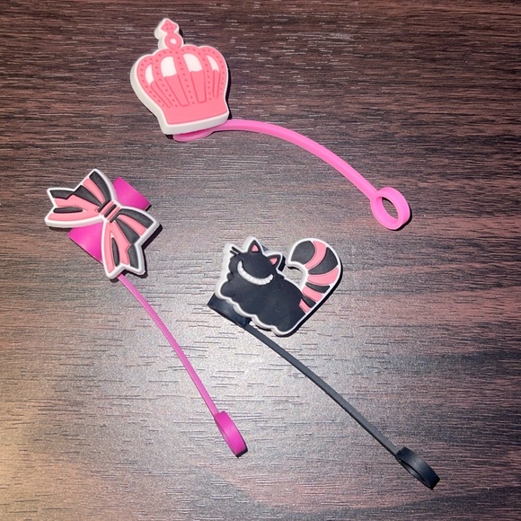 3 Pack Straw Toppers - Picture 1 of 5